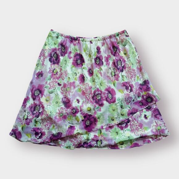 Y2K KSL floral skirt - Picture 1 of 5